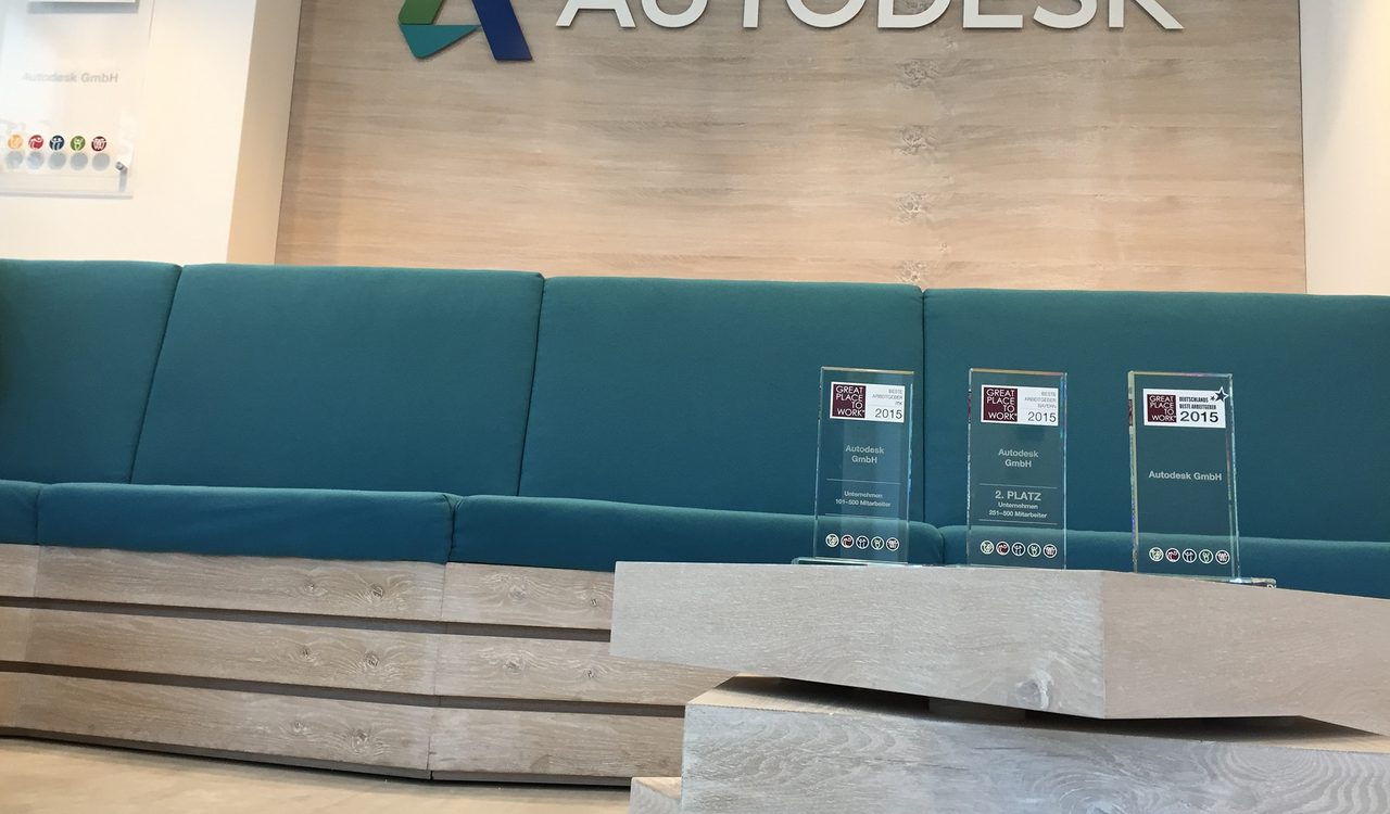 Das Headquater einer Softwarefirma in München wurde umgestaltet und mit Break-Out-Räumen