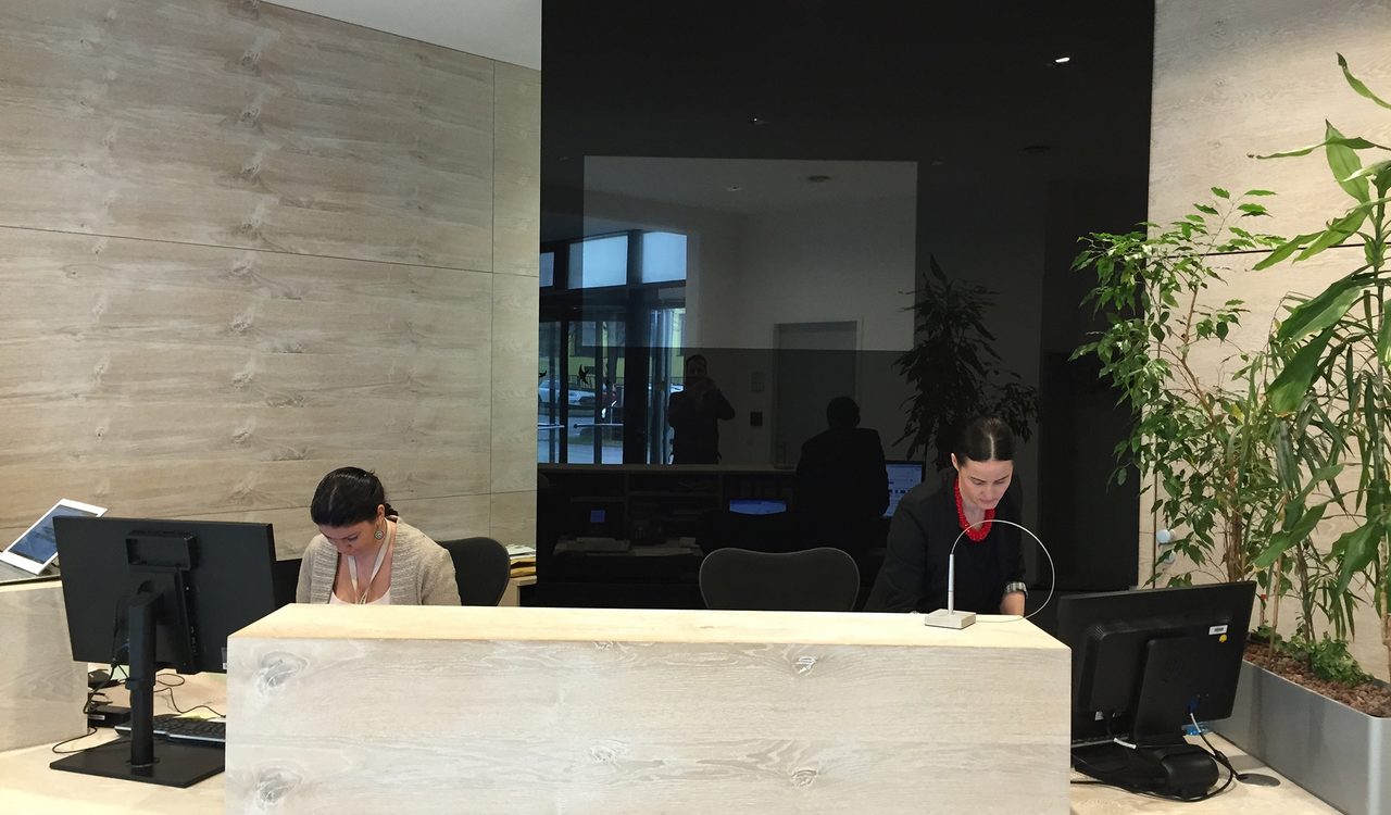 Das Headquater einer Softwarefirma in München wurde umgestaltet und mit Break-Out-Räumen