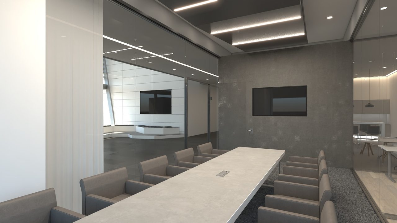 Umgestaltung der Lobby und Einbau von Break-Out-Areas