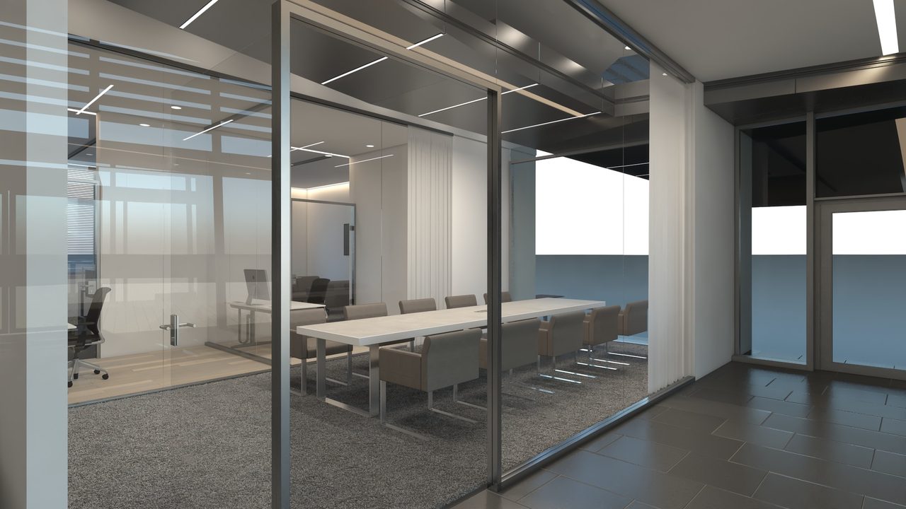Umgestaltung der Lobby und Einbau von Break-Out-Areas