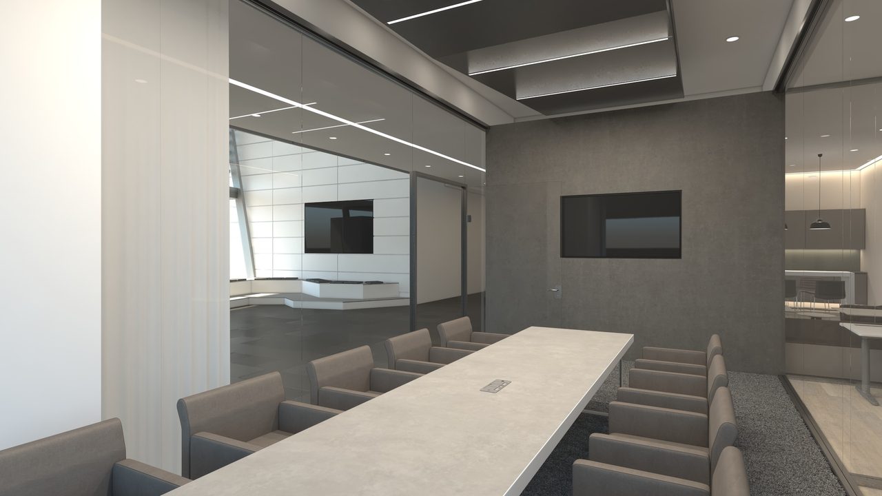 Umgestaltung der Lobby und Einbau von Break-Out-Areas