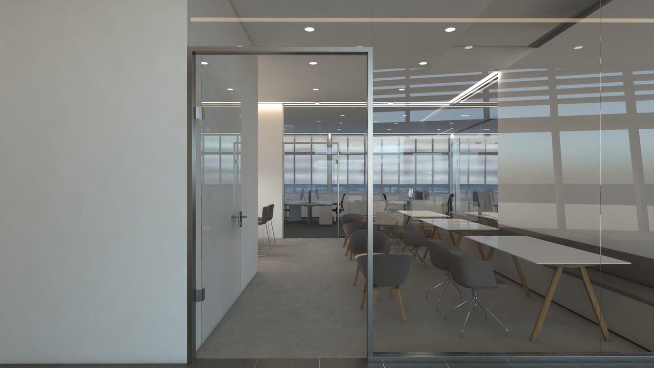 Umgestaltung der Lobby und Einbau von Break-Out-Areas