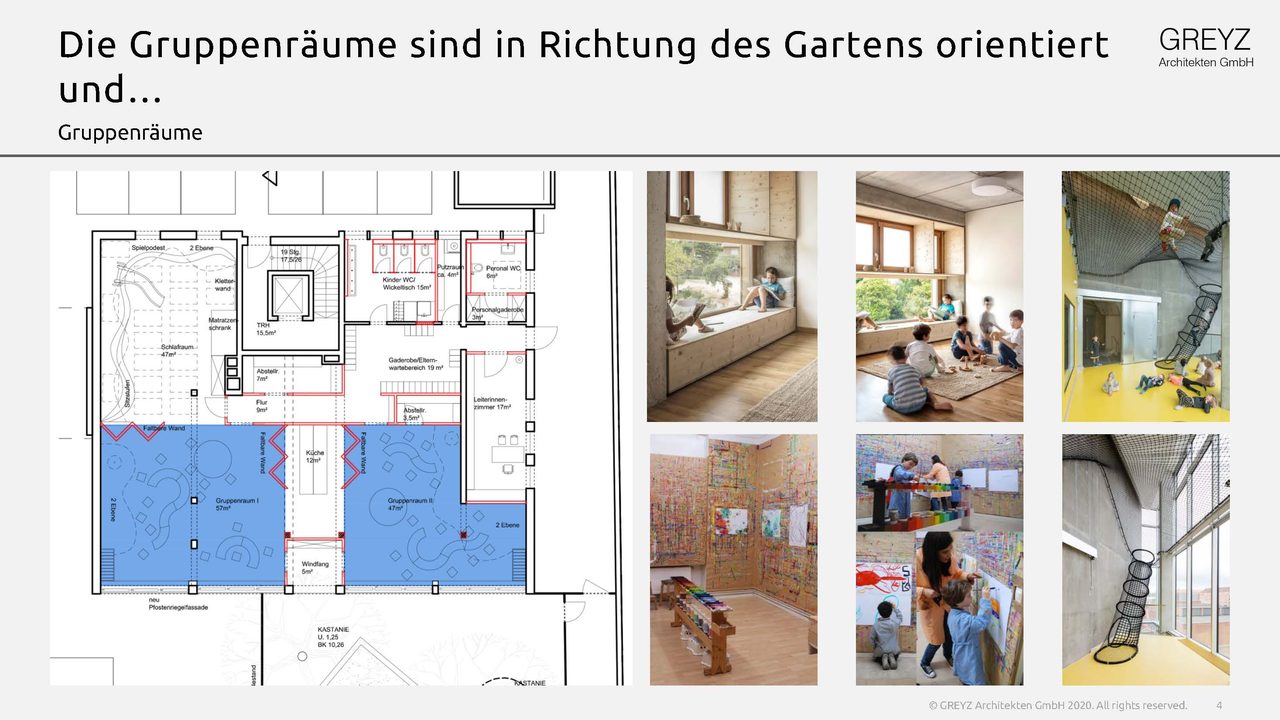 KITA (Innenarchitektur), Präsentation Seite 4