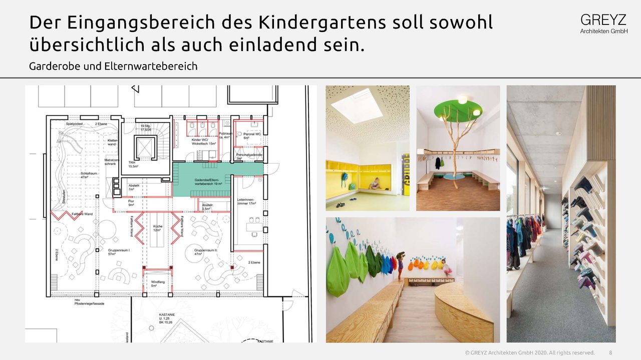 KITA (Innenarchitektur), Präsentation Seite 8