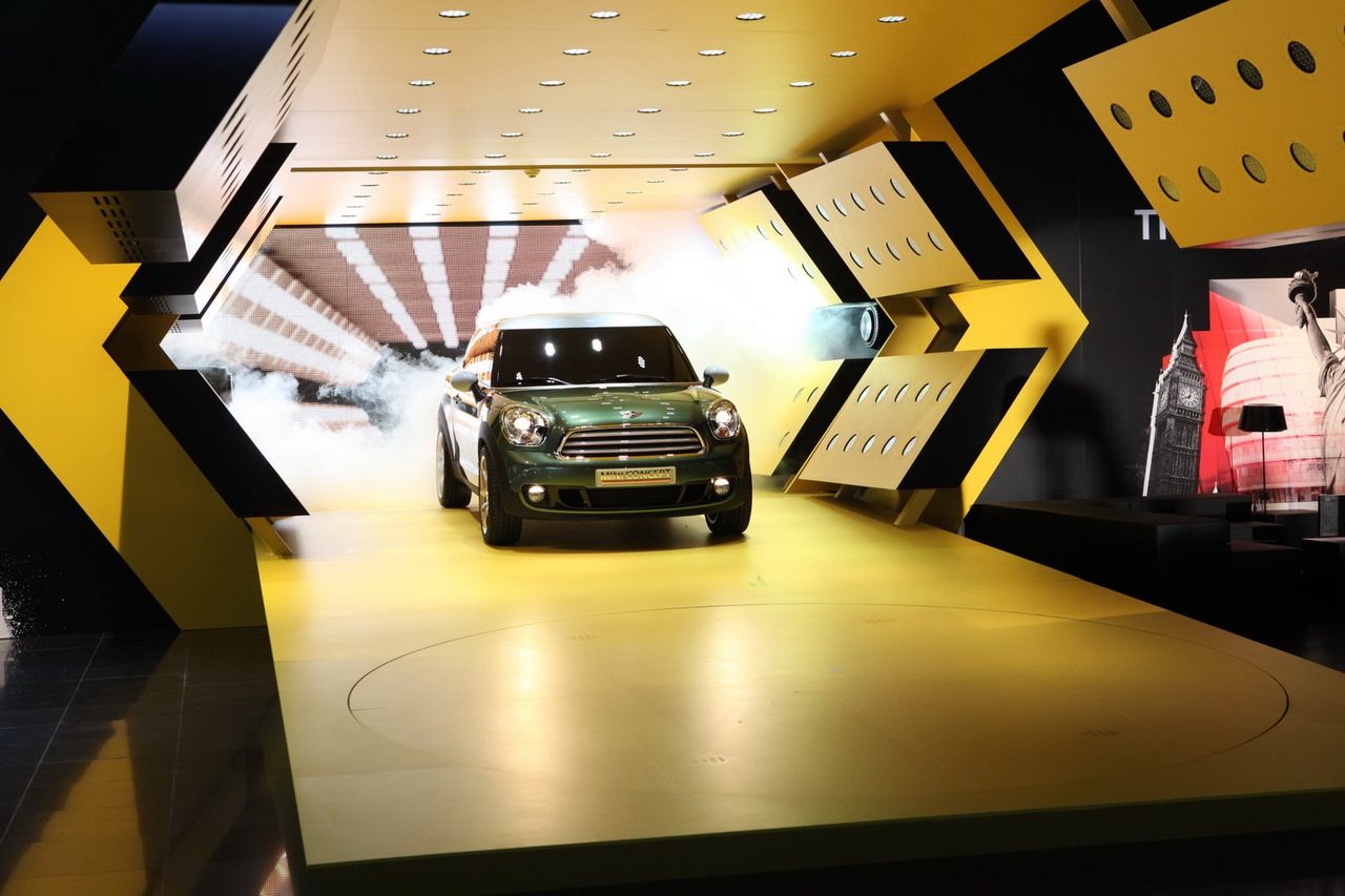 Mini Messestand. Detroit – Projektansicht 6, Greyz Architekten München