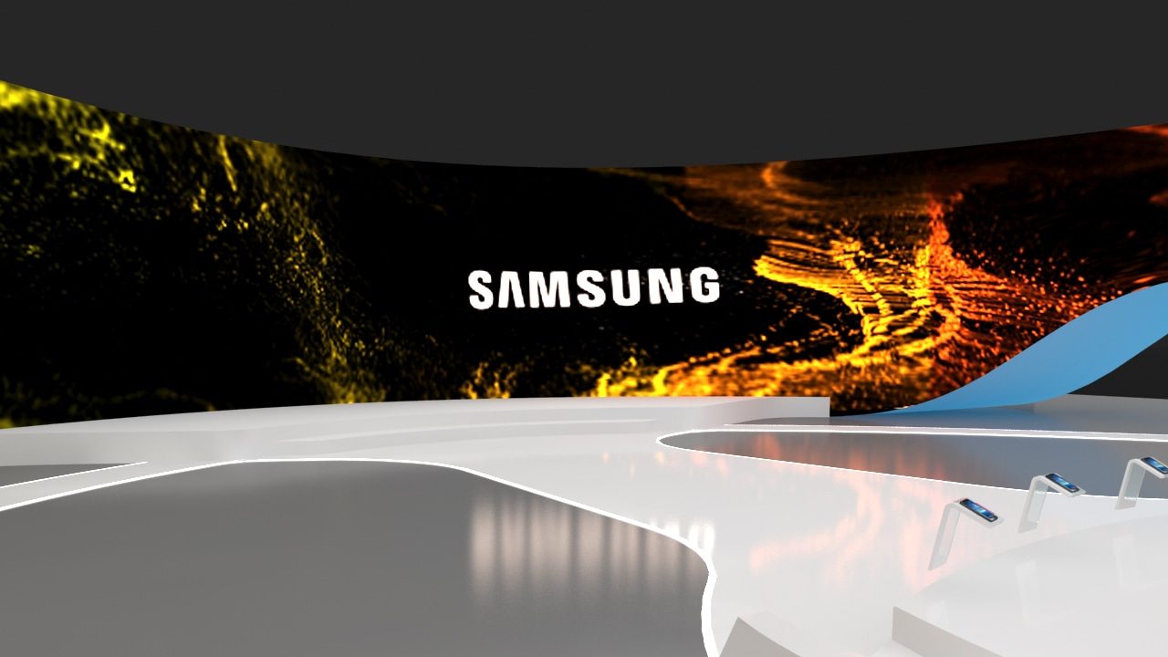 Samsung. Messeauftritt CES – Projektansicht 3, Greyz Architekten München