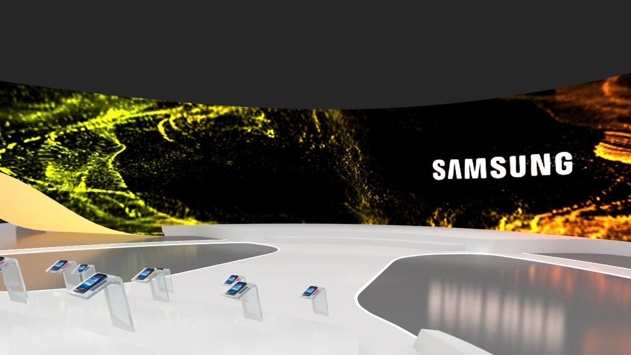Samsung. Messeauftritt CES – Projektansicht 4, Greyz Architekten München
