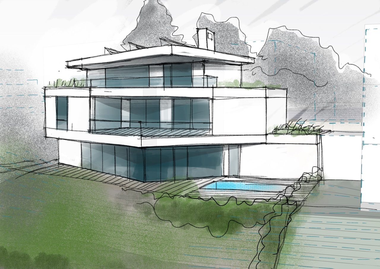 KRE – Projektansicht 2, Greyz Architekten München
